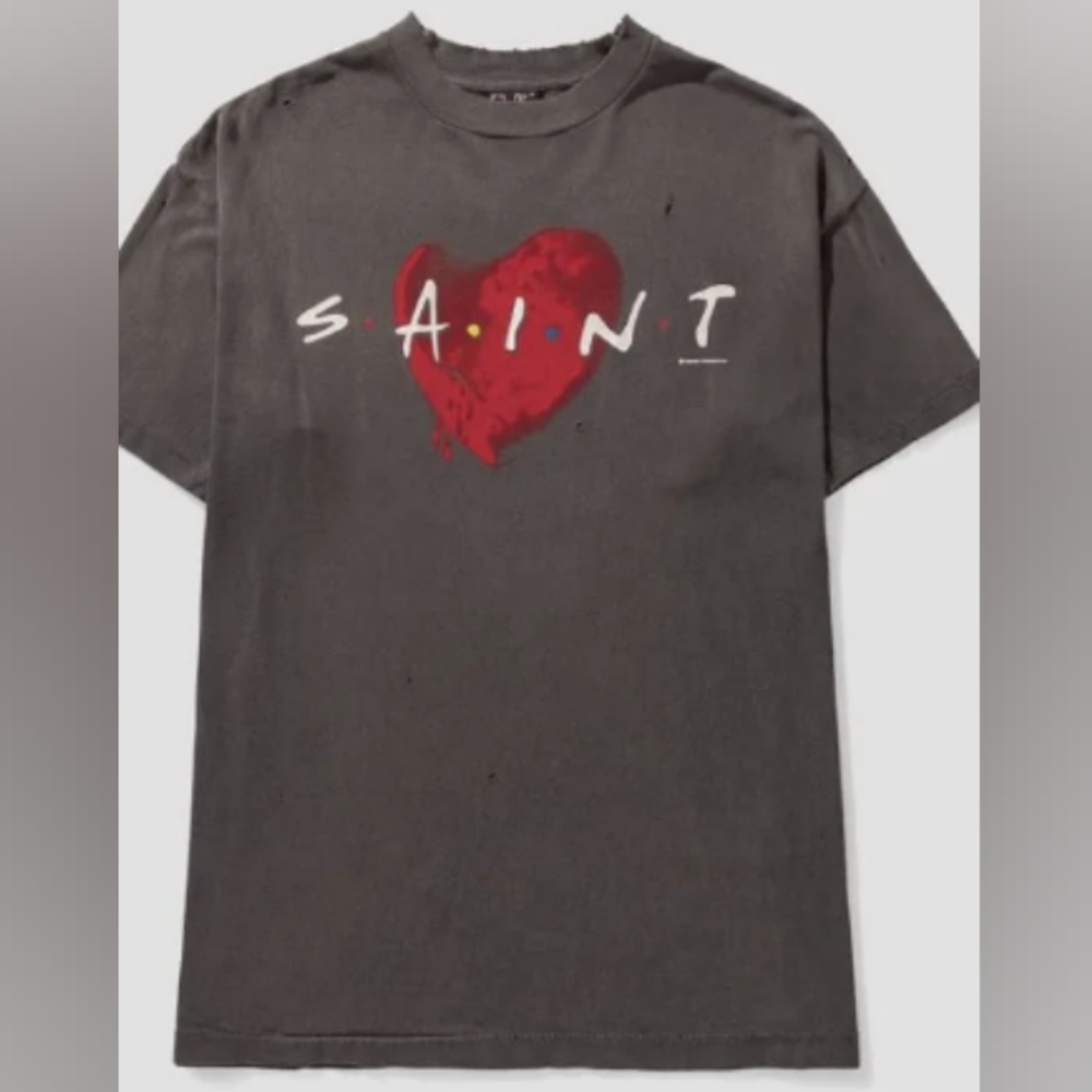 Saint Michael heart T-shirt
